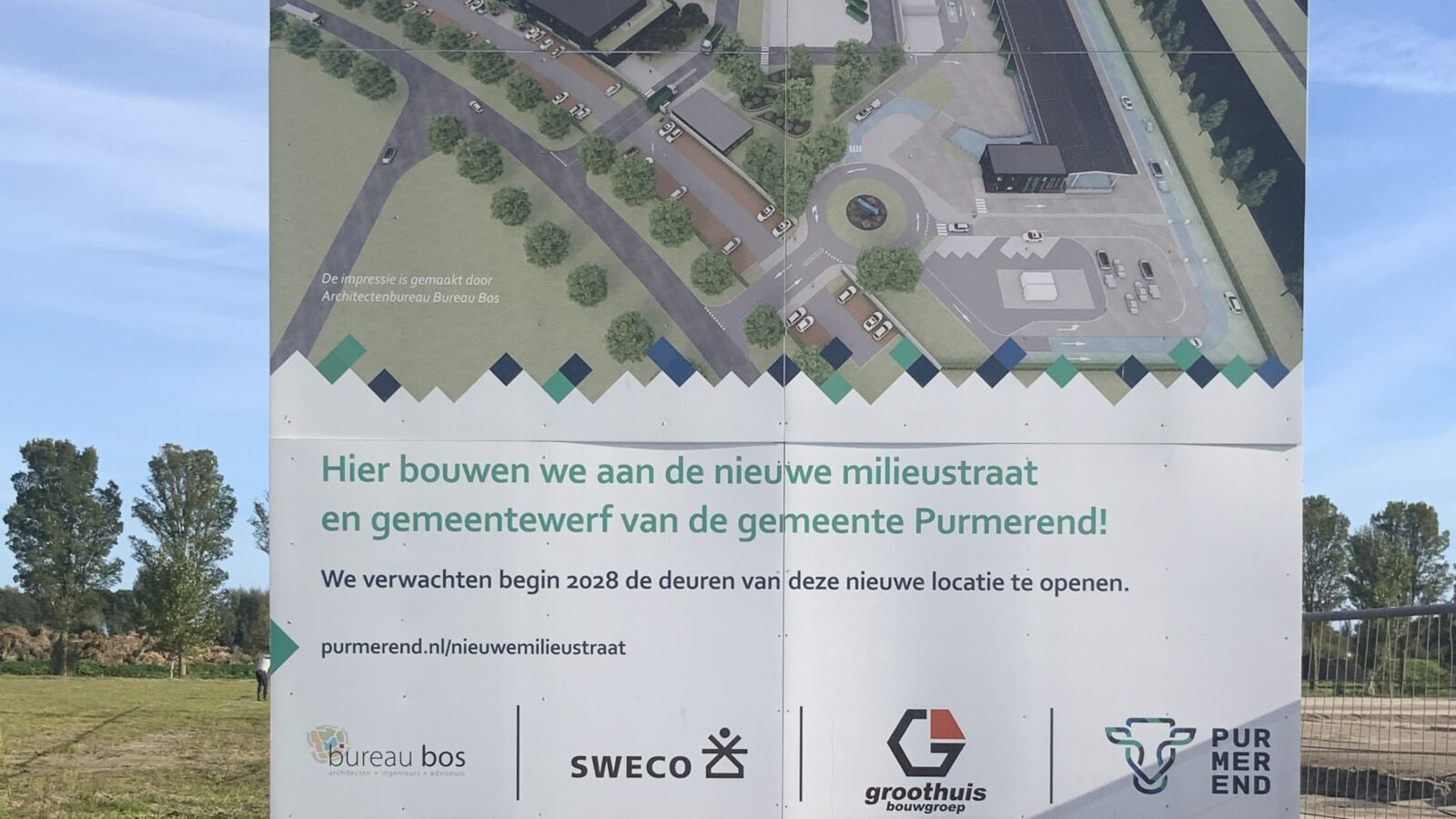 Nieuwe milieustraat en gemeentewerf