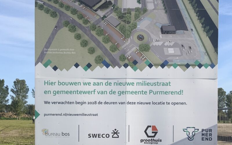 Nieuwe milieustraat en gemeentewerf